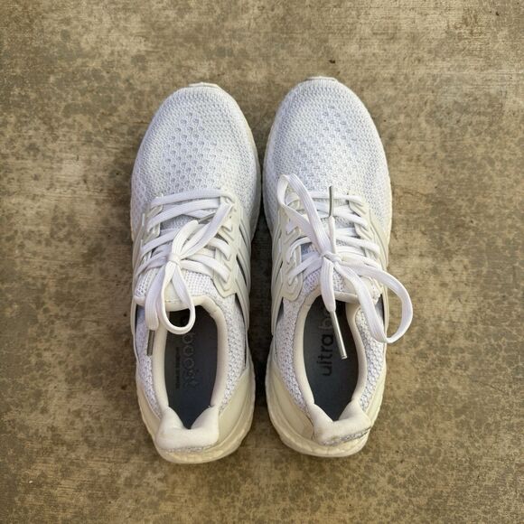 Adidas Women's Ultraboost 2.0 Triple White Size 7.5 Running Shoes AQ5934 w/ Box
